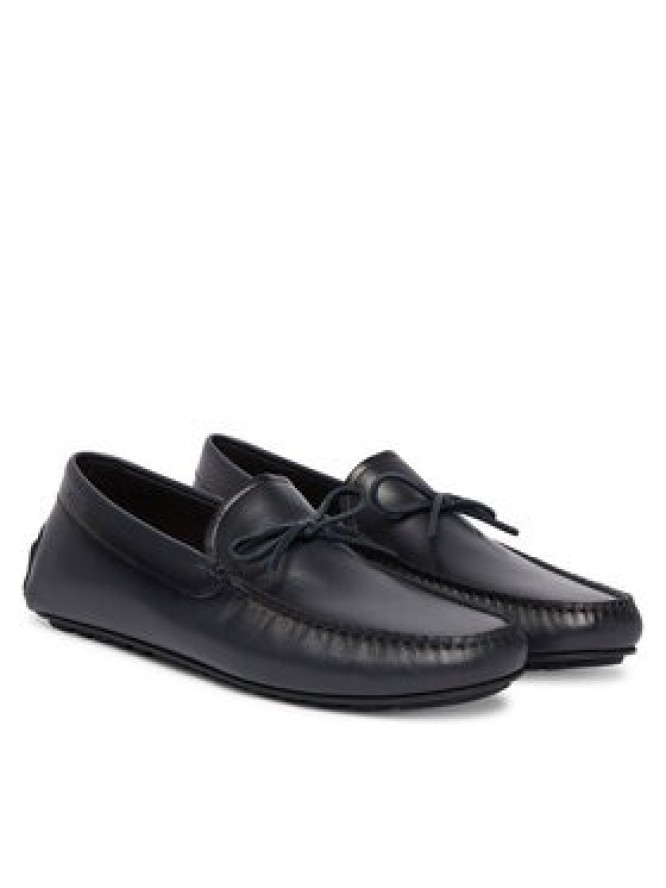 BOSS Mokasyny Noel 50557676 Granatowy