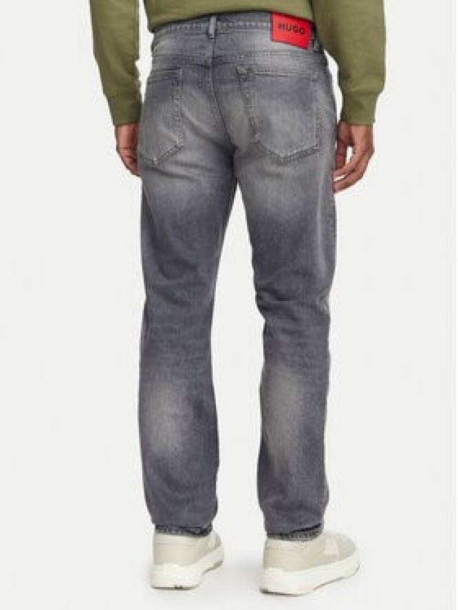 HUGO Jeansy 50561259 Szary Slim Fit