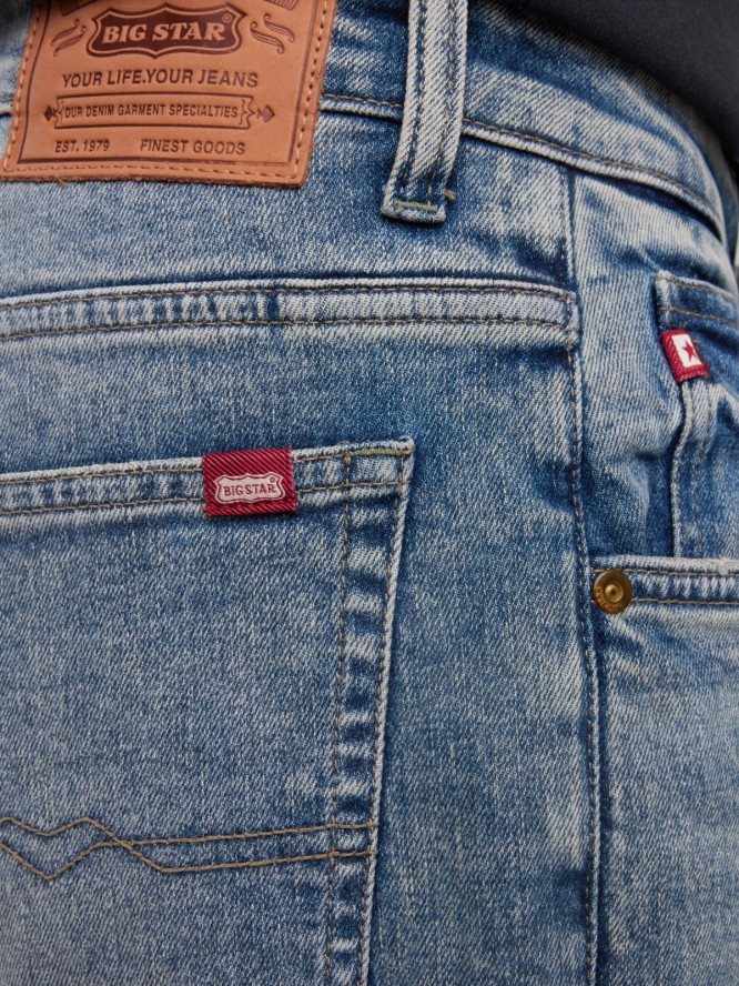 Jeansy męskie niebieskie Ates 413