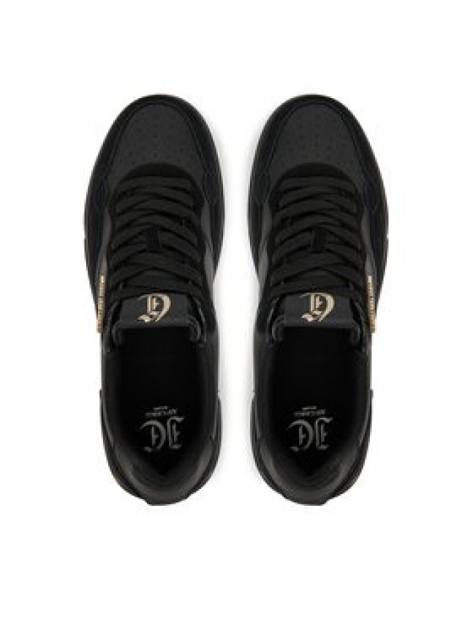 Just Cavalli Sneakersy 78QA3SB4 ZPA93 Czarny
