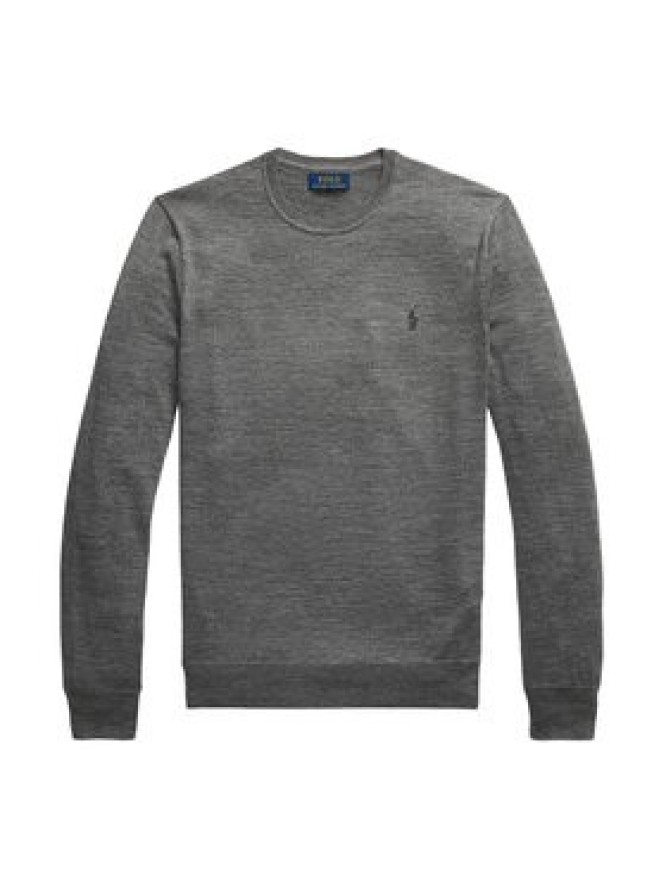 Polo Ralph Lauren Sweter 710946143002 Szary Slim Fit