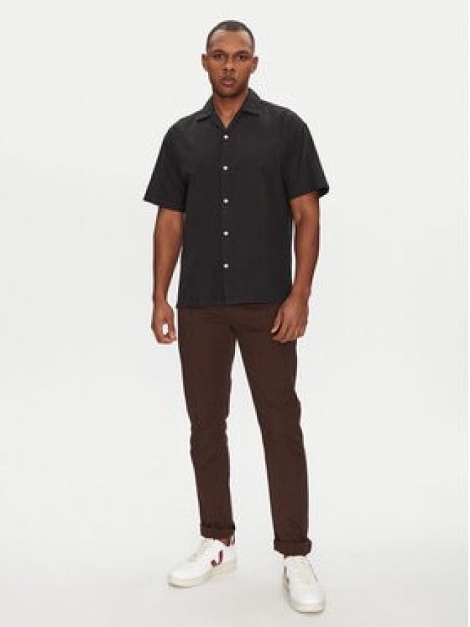 Jack & Jones Koszula Breeze Resort 12268967 Czarny Relaxed Fit