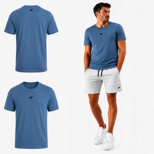 KOSZULKA MĘSKA 4F T-SHIRT BAWEŁNIANY KOLEKCJA LIMITOWANA M3947 SS26