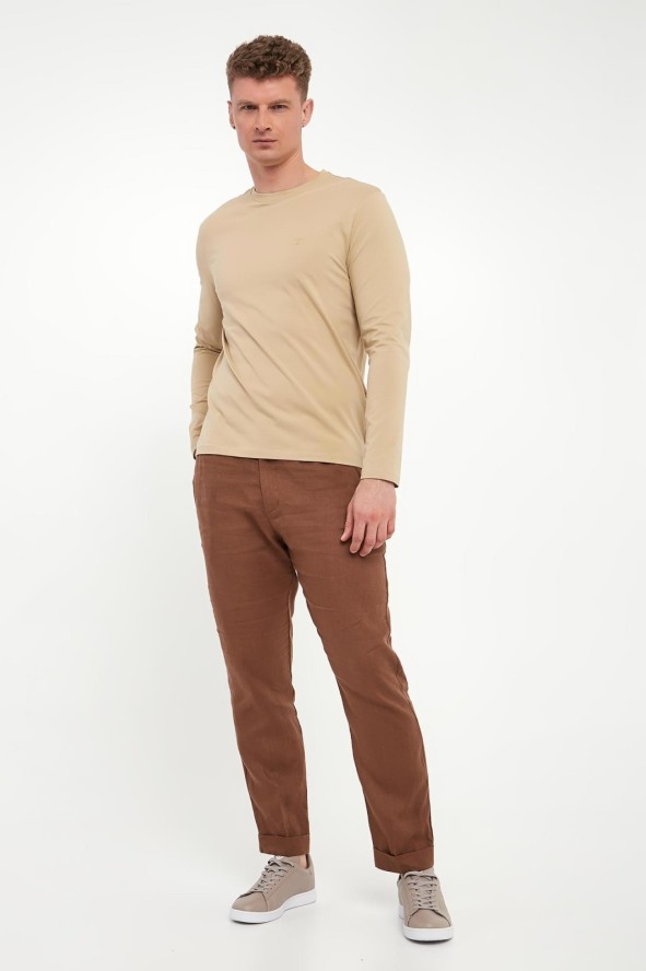Longsleeve męski z logo LIU JO