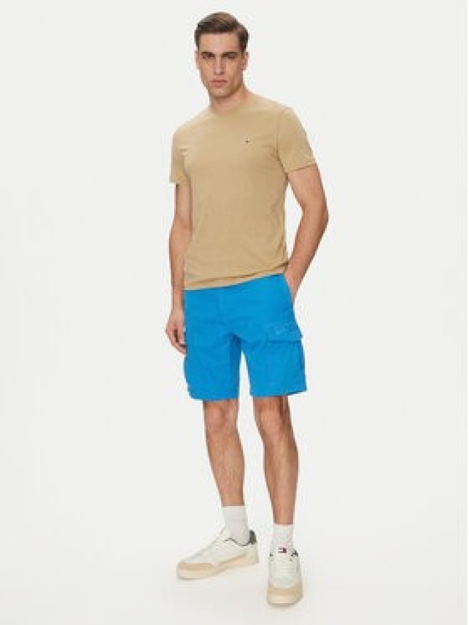 Napapijri Szorty materiałowe N-Deline NP0A4HOT Niebieski Regular Fit