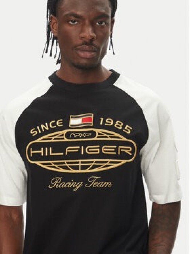 Tommy Hilfiger T-Shirt F1 Movie MW0MW41389 Czarny Regular Fit