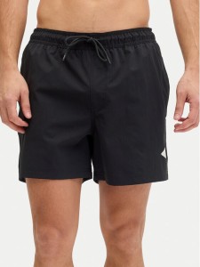 Jack & Jones Szorty kąpielowe Maui Tropic 12291385 Czarny Regular Fit