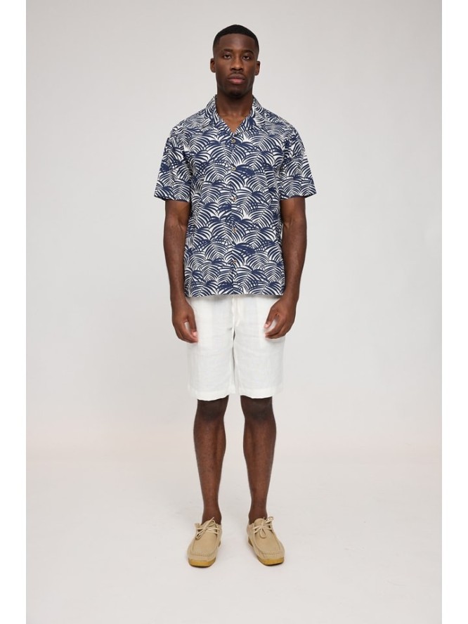 MAZINE Koszula "Resort" w kolorze granatowym rozmiar: M