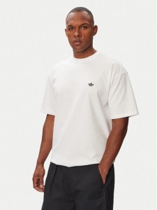 adidas T-Shirt Trefoil Essentials LooseI A7534 Biały Regular Fit