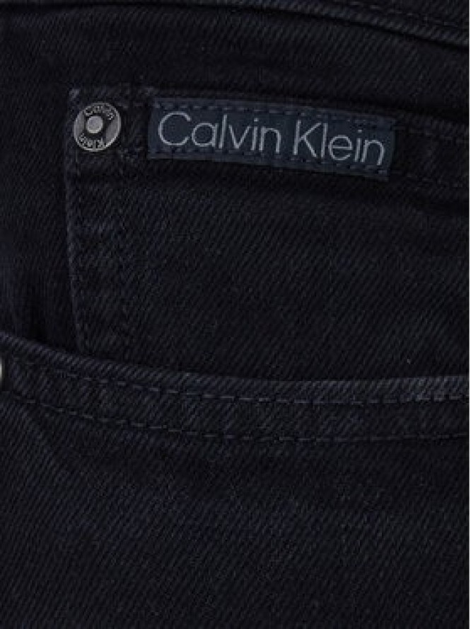 Calvin Klein Jeansy LV04RF930G Czarny Slim Taper Fit