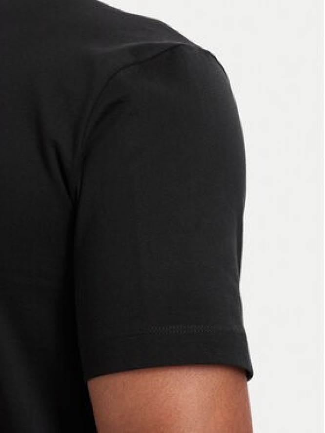 EA7 Emporio Armani T-Shirt 7M002095 AF27714 UC001 Czarny Regular Fit