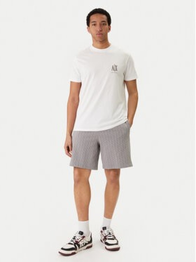 Armani Exchange T-Shirt XM000365 AF12308 U0009 Biały Regular Fit