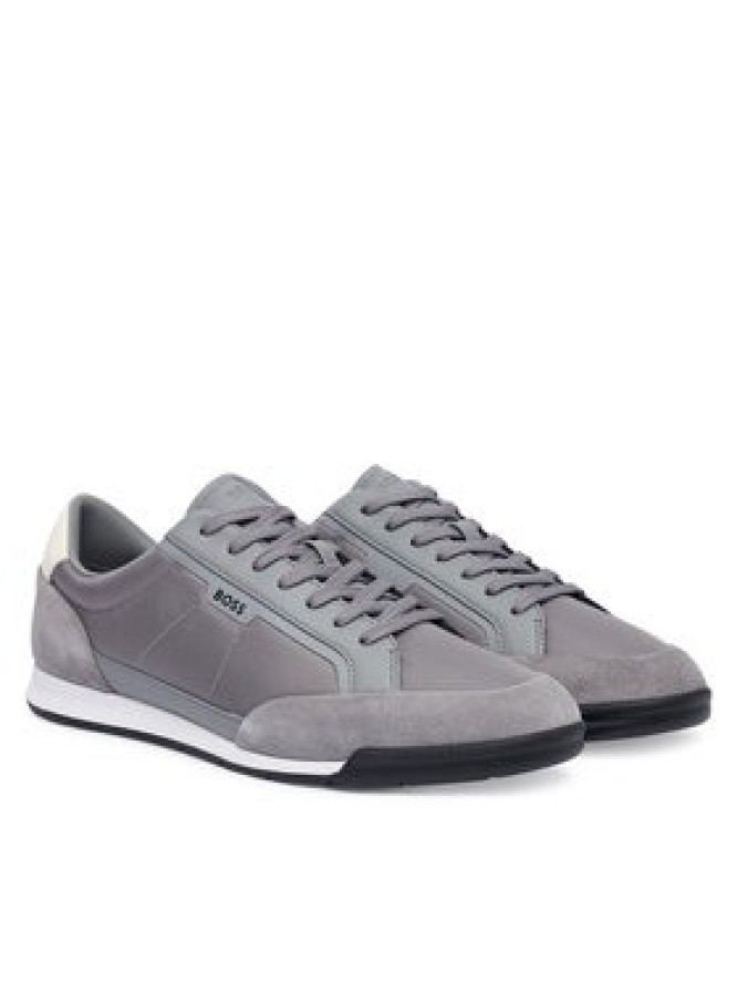 BOSS Sneakersy Nitan 50568486 Szary