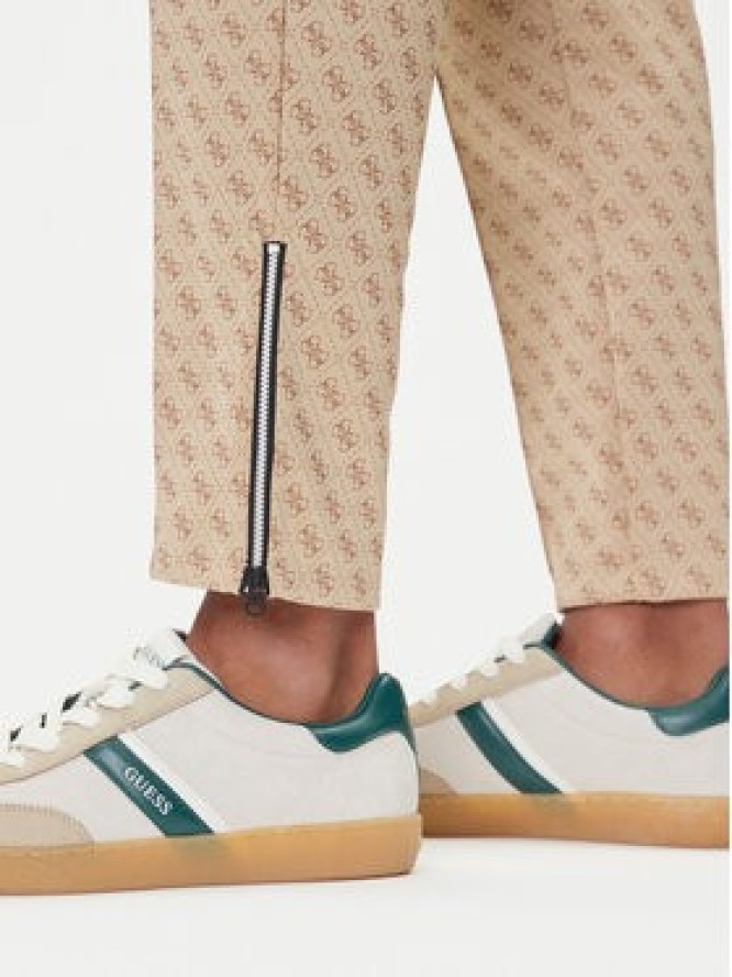 Guess Spodnie dresowe Z2BB05 K7122 Beżowy Regular Fit