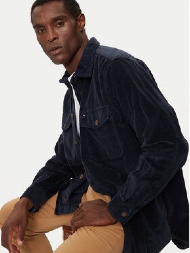 Tommy Hilfiger Koszula MW0MW36855 Granatowy Regular Fit