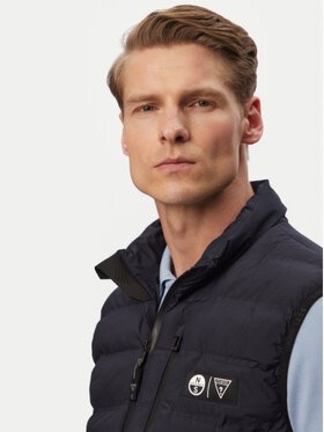 Guess Bezrękawnik M6GL38 W2167 Granatowy Regular Fit