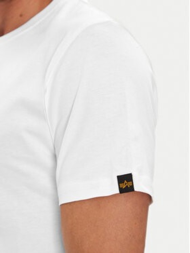 Alpha Industries Komplet t-shirtów 258500 Czarny Regular Fit