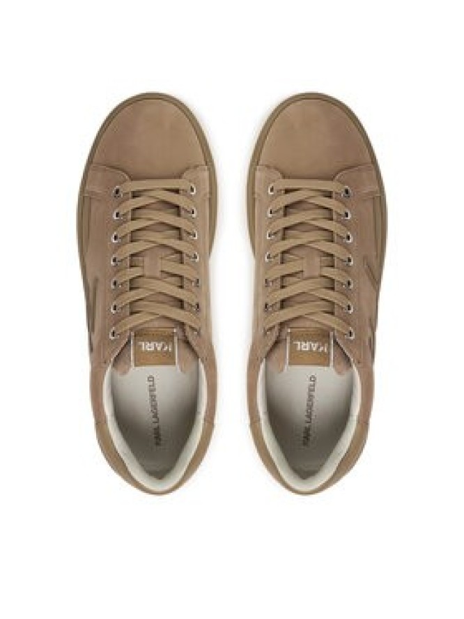 KARL LAGERFELD Sneakersy Kapri KL52542F Beżowy