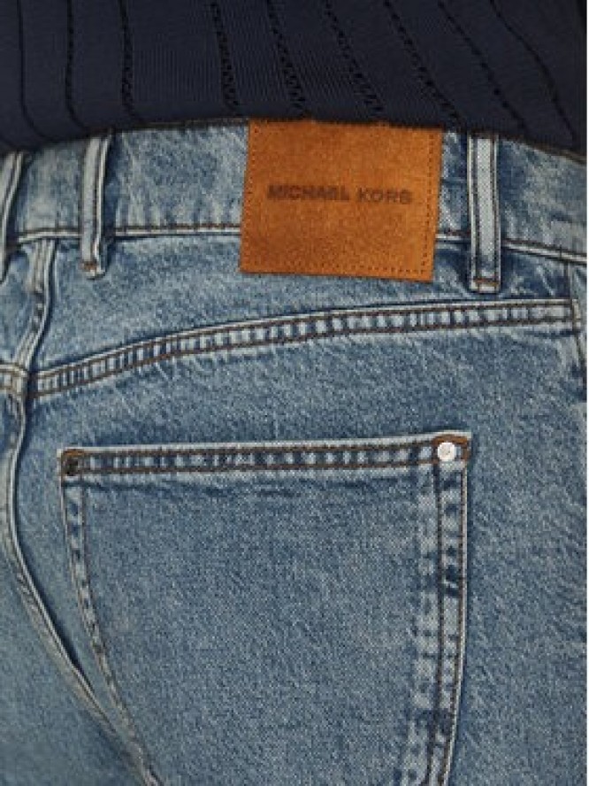 Michael Kors Jeansy CS5900KHP3 Niebieski Straight Fit