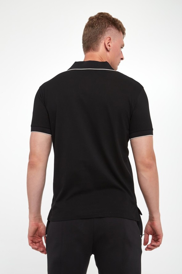 Polo męskie z logo EMPORIO ARMANI