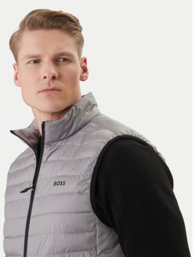 BOSS Kamizelka Urbanex 50545867 Szary Regular Fit