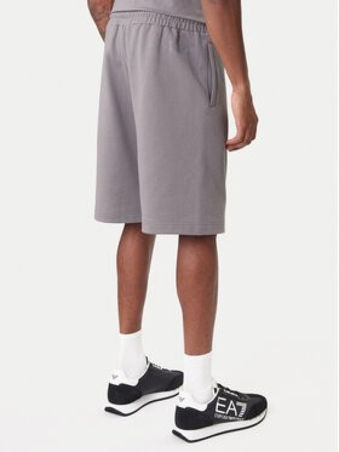EA7 Emporio Armani Szorty sportowe 7M001491 AF17787 U8086 Szary Regular Fit