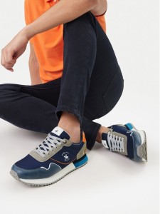 Beverly Hills Polo Club Sneakersy EO-GUIDIO-01 Granatowy