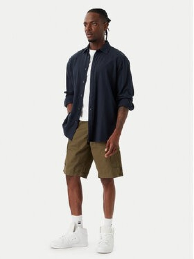 Jack & Jones Szorty materiałowe Cole 12292263 Zielony Regular Fit