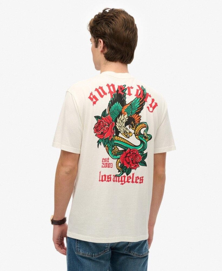 Koszulka Superdry Neo Trad Tattoo Loose