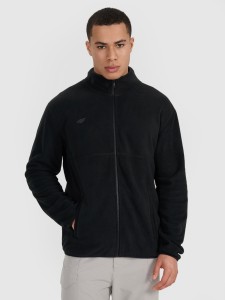 4F Polar regular ze stójką męski - czarny XL