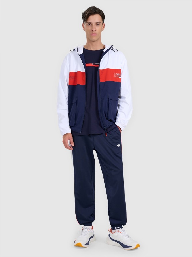 4F Kurtka przejściowa męska - granatowa L