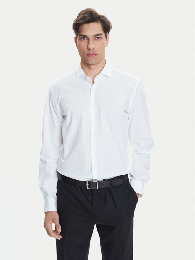 HUGO Koszula C-Jason 50293691 Biały Slim Fit
