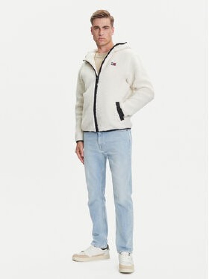 Tommy Jeans Kurtka przejściowa Teddy DM0DM19224 Beżowy Regular Fit