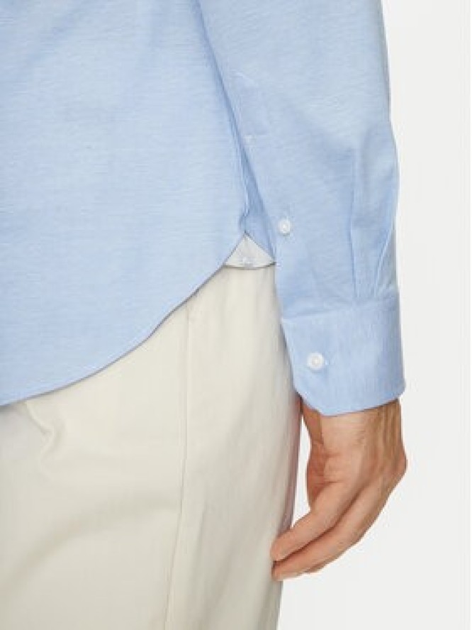 Michael Kors Koszula MD0MD91392 Błękitny Slim Fit