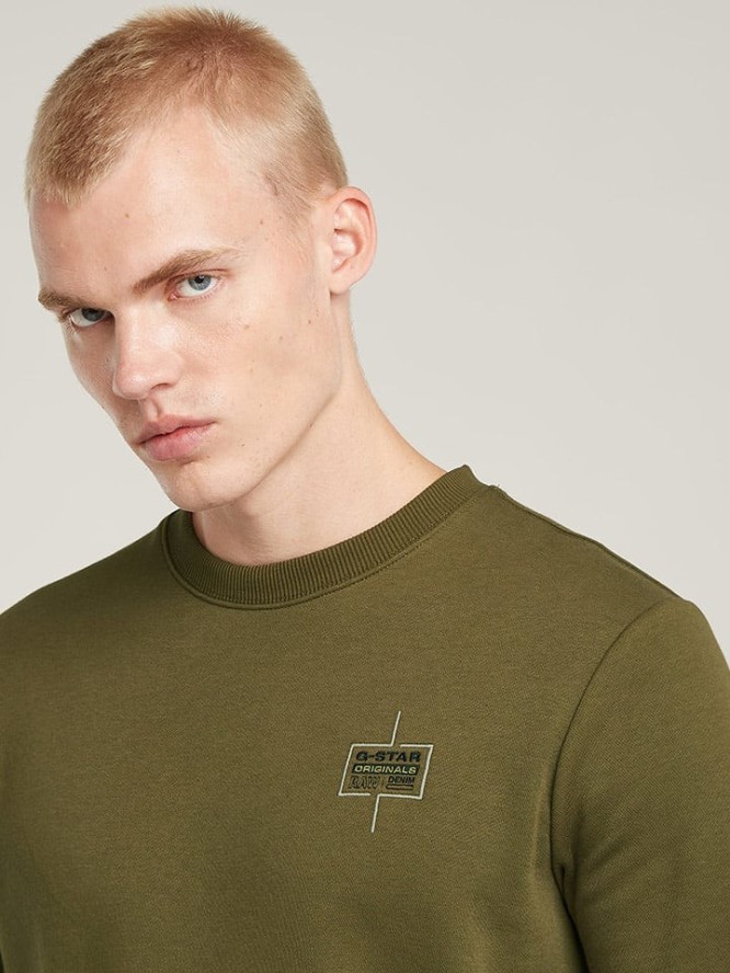 G-Star Bluza w kolorze khaki rozmiar: L