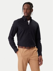 BOSS Koszula H-Roan 50555920 Granatowy Slim Fit