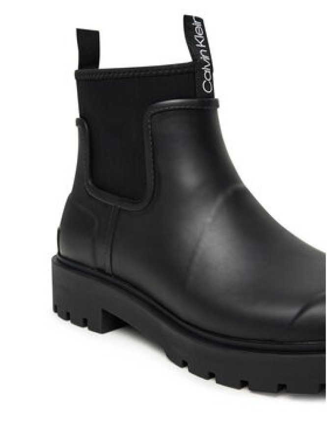 Calvin Klein Jeans Kalosze Combat Rain Boot YM0YM01376 Czarny