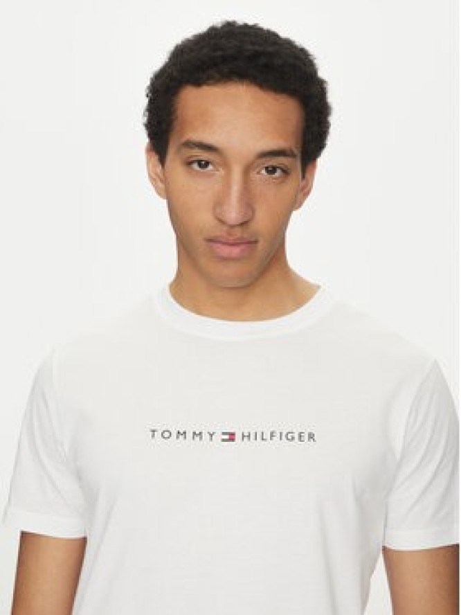 Tommy Hilfiger T-Shirt UM0UM03525 Biały Regular Fit