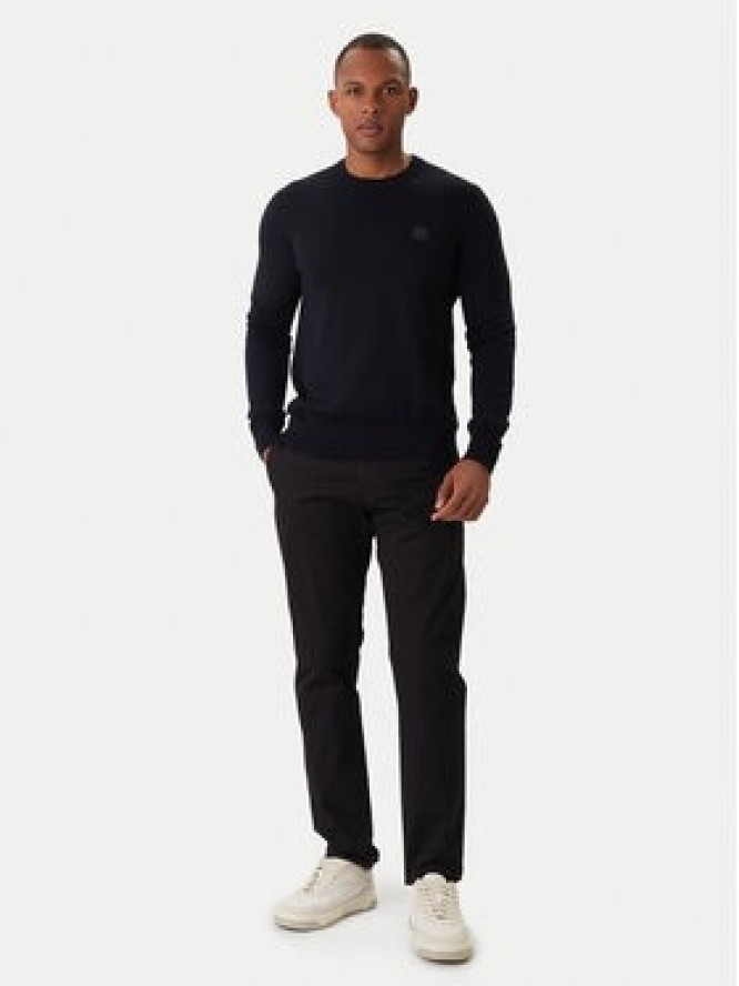 BOSS Sweter Kanovano_S 50527583 Granatowy Regular Fit