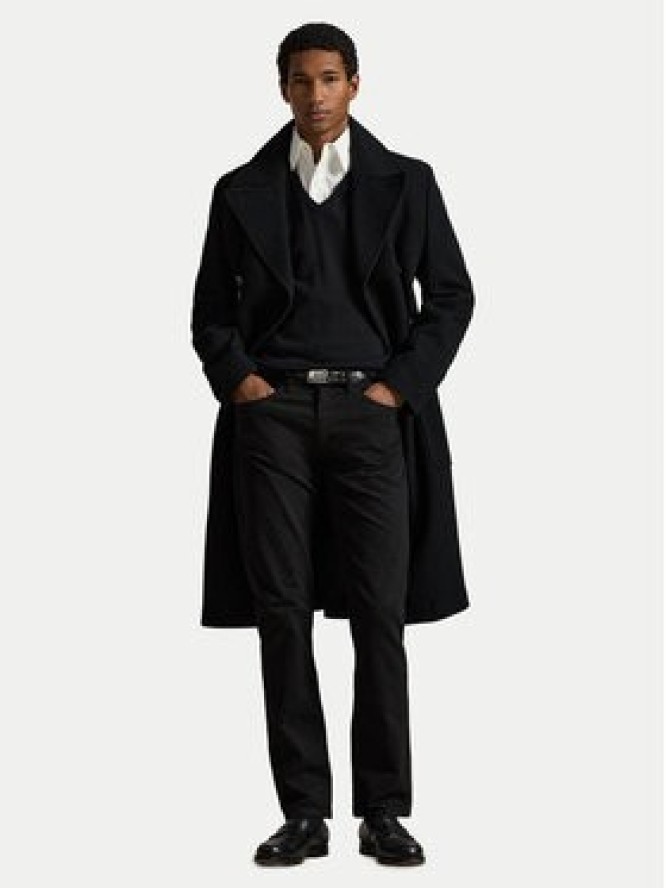 Polo Ralph Lauren Sweter Ls Sf Vn Pp 710670789003 Czarny Regular Fit