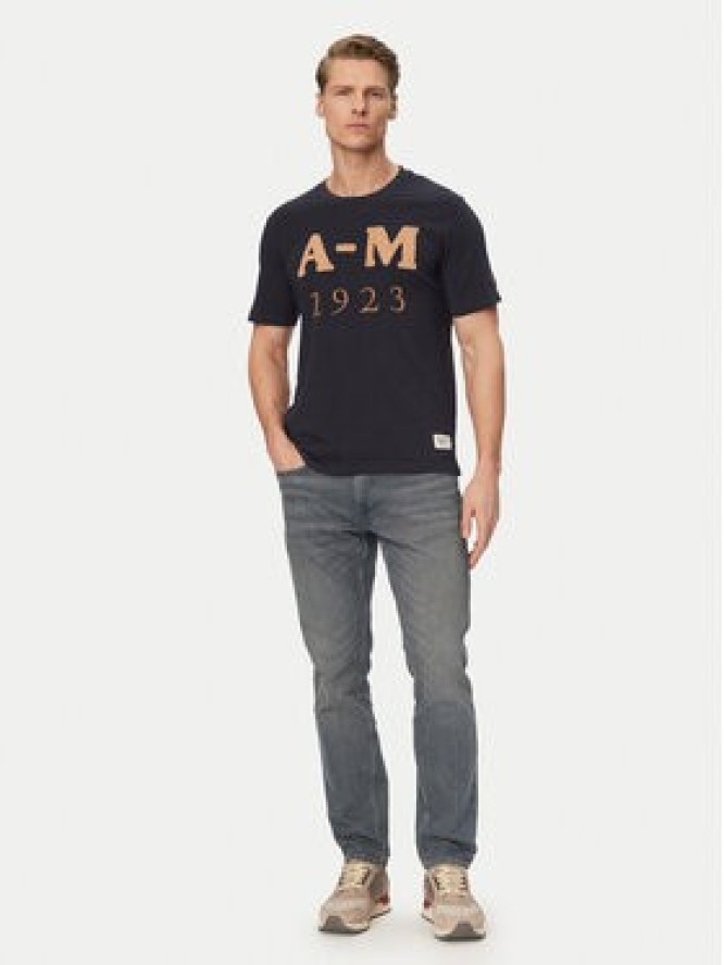 Aeronautica Militare T-Shirt 261TS2526UJ00686 Granatowy Regular Fit