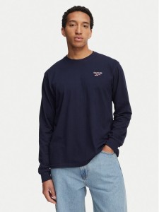 Reebok Longsleeve Feliks RK25738CCM Granatowy Regular Fit