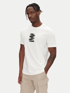 Armani Exchange T-Shirt XM000548 AF10362 U0009 Biały Regular Fit