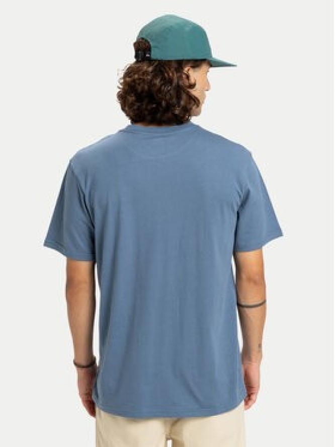 Quiksilver T-Shirt Ev Comp Logo EQYZT08182 Niebieski Regular Fit