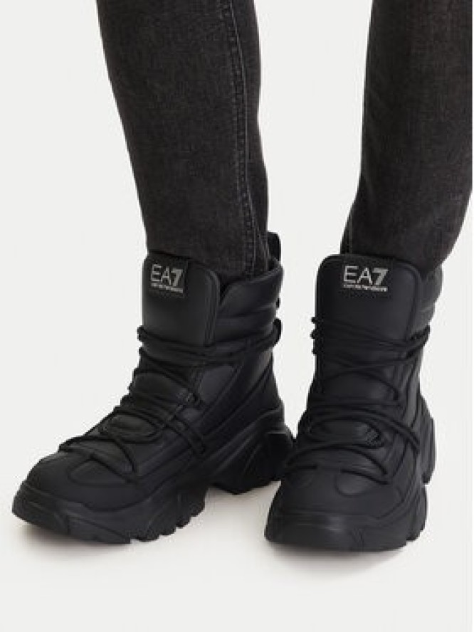 EA7 Emporio Armani Trzewiki 7X000335 AF18611 MC061 Czarny
