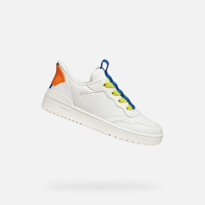 Buty GEOX J WASHIBA FAST IN BO Biały