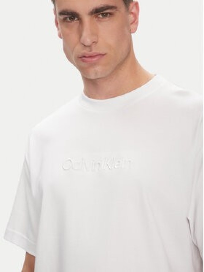 Calvin Klein T-Shirt LV04LC206G Biały Relaxed Fit