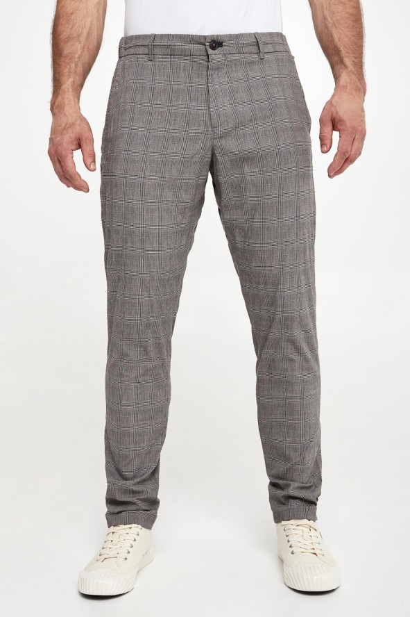 Spodnie męskie w kratkę Maxton3-W JOOP! JEANS