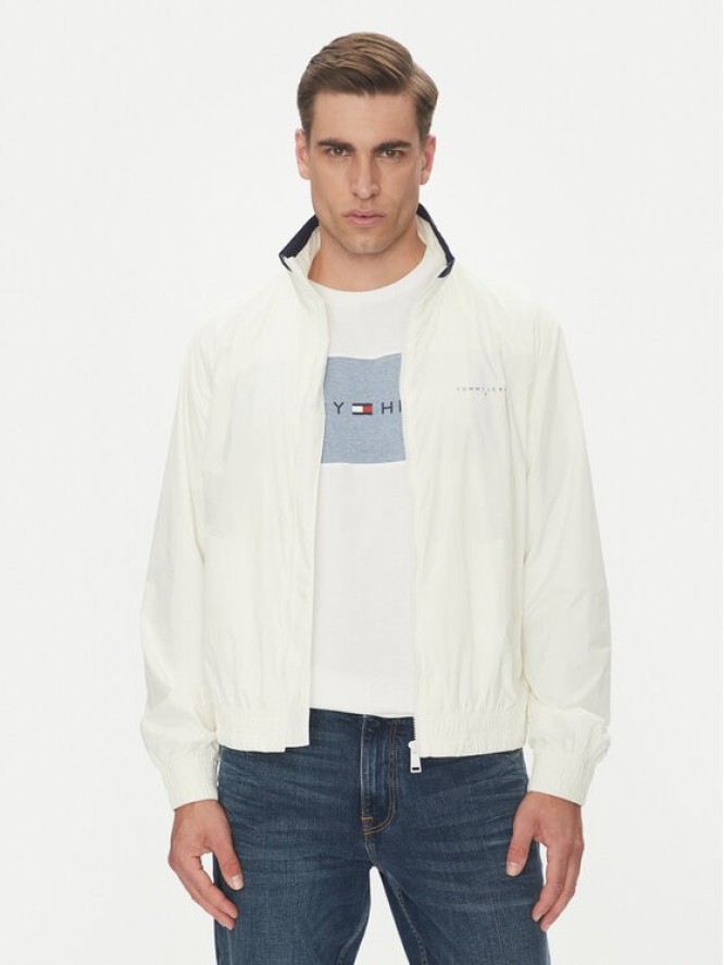 Tommy Jeans Kurtka przejściowa Essential DM0DM21667 Biały Regular Fit