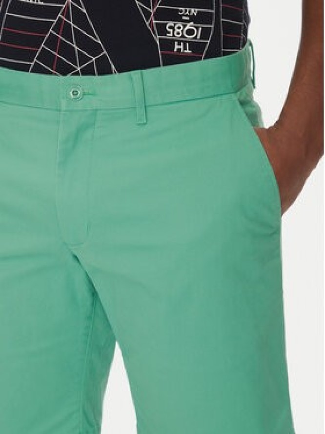 Tommy Hilfiger Szorty materiałowe Brooklyn MW0MW23563 Zielony Regular Fit